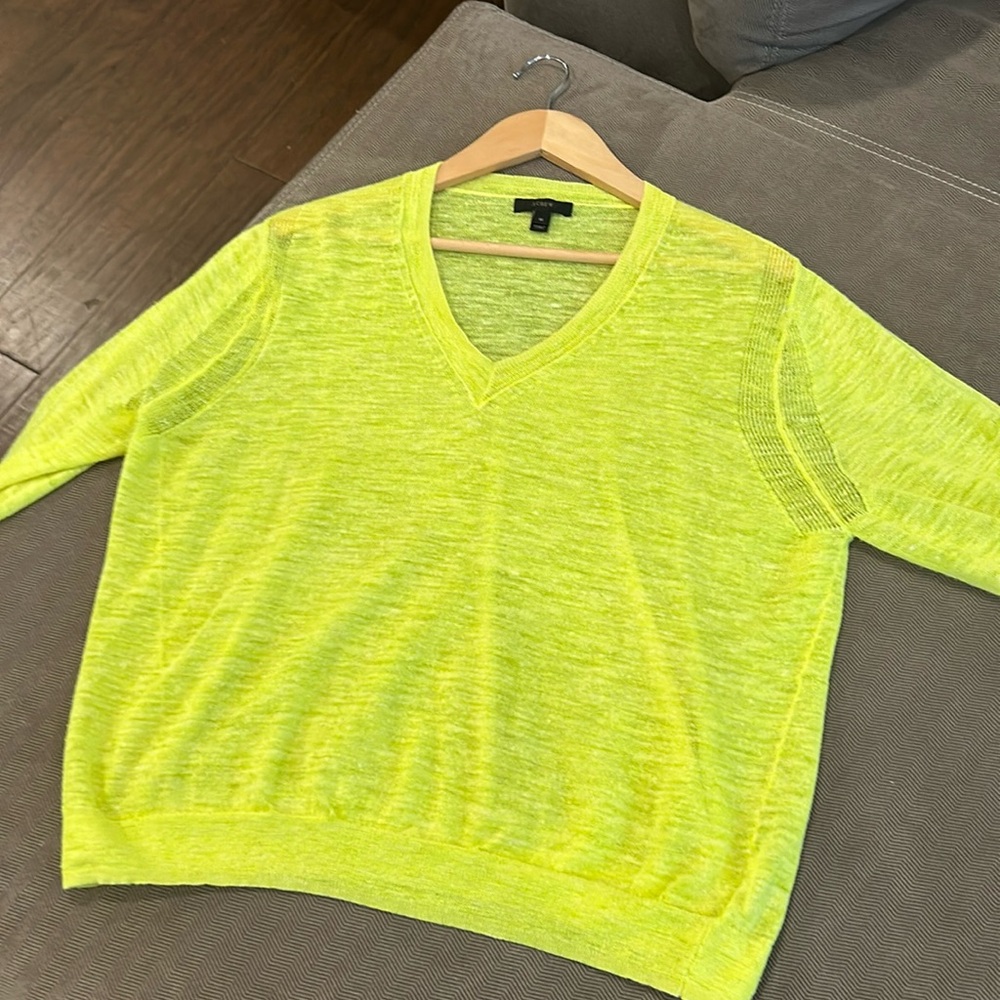 Neon Sweater J Crew